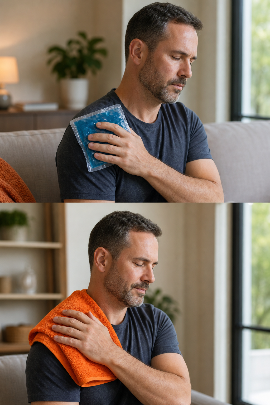 shoulder impingement physiotherapy ice and heat therapy