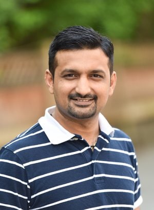 Biren Patel — physiotherapist headshot